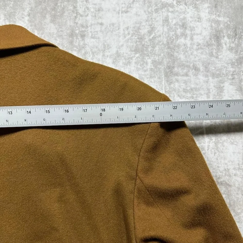 Studio Serie New York Blazer Mens L Camel Brown Wool Blend Vintage 2 Button USA
